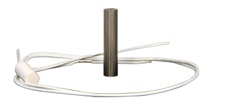 Magnetic Door Switch, SENTROL 1058 1/4" Dia., Wire leads